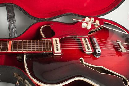 Framus Grand Star Black Rose Model 5/125 Arch Top Hollow Body Electric Guitar (1962)