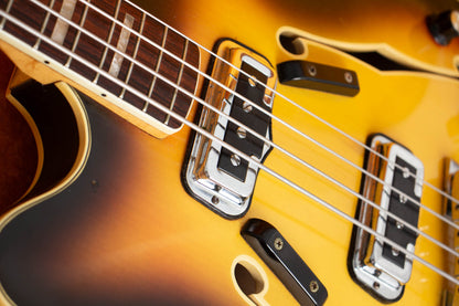 Fender Coronado Bass II Hollow Body Electric Bass Guitar (1967)