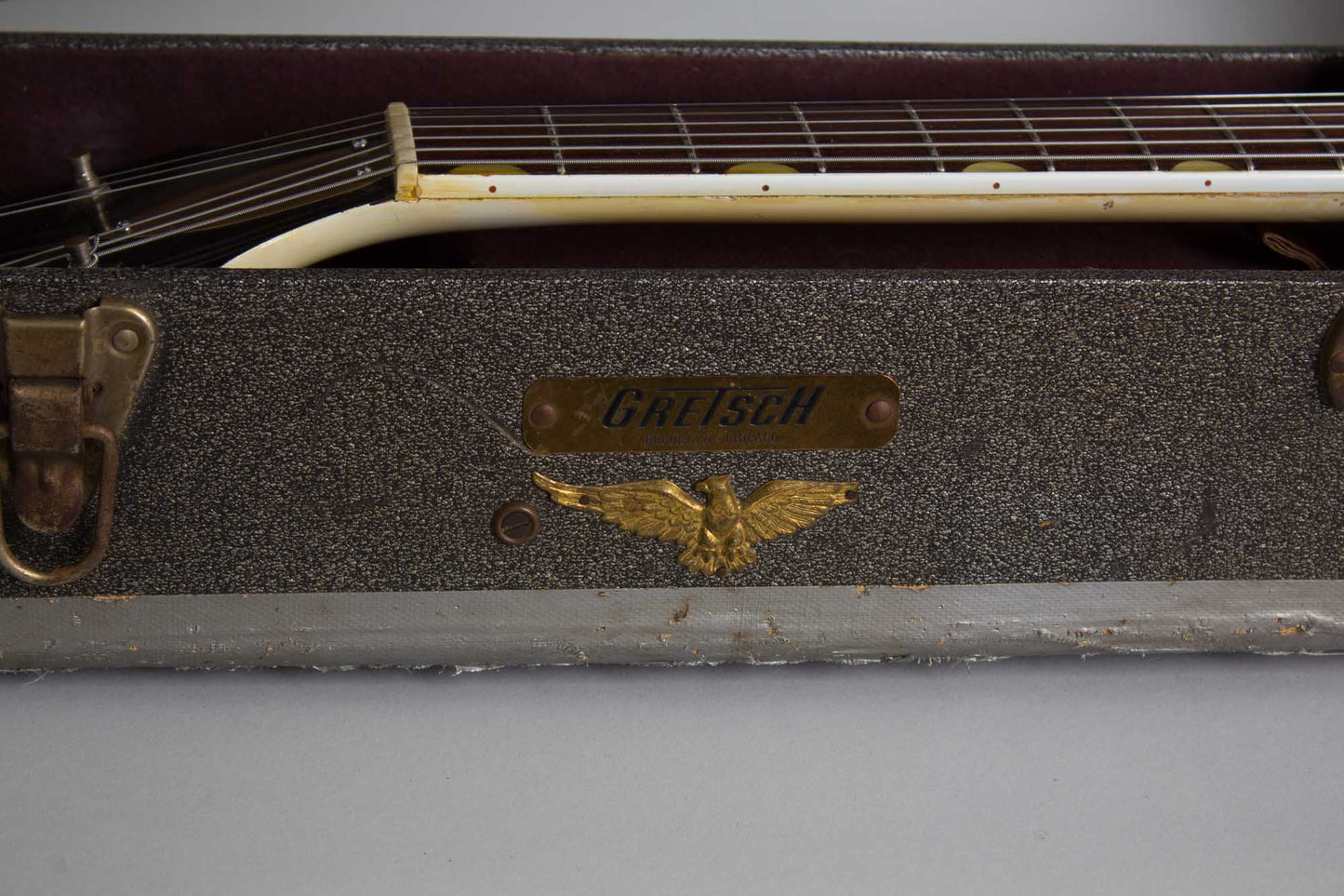 Gretsch Model 6117 Double Anniversary White Arch Top Hollow Body Electric Guitar (1968)