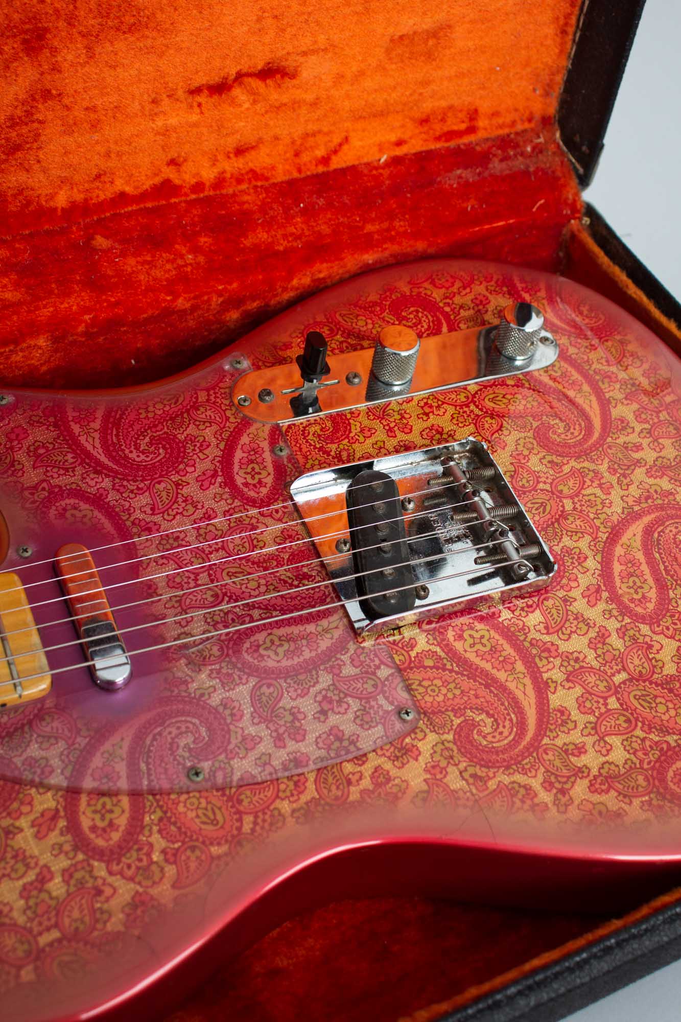 Fender Telecaster Paisley Solid Body Electric Guitar (1968)