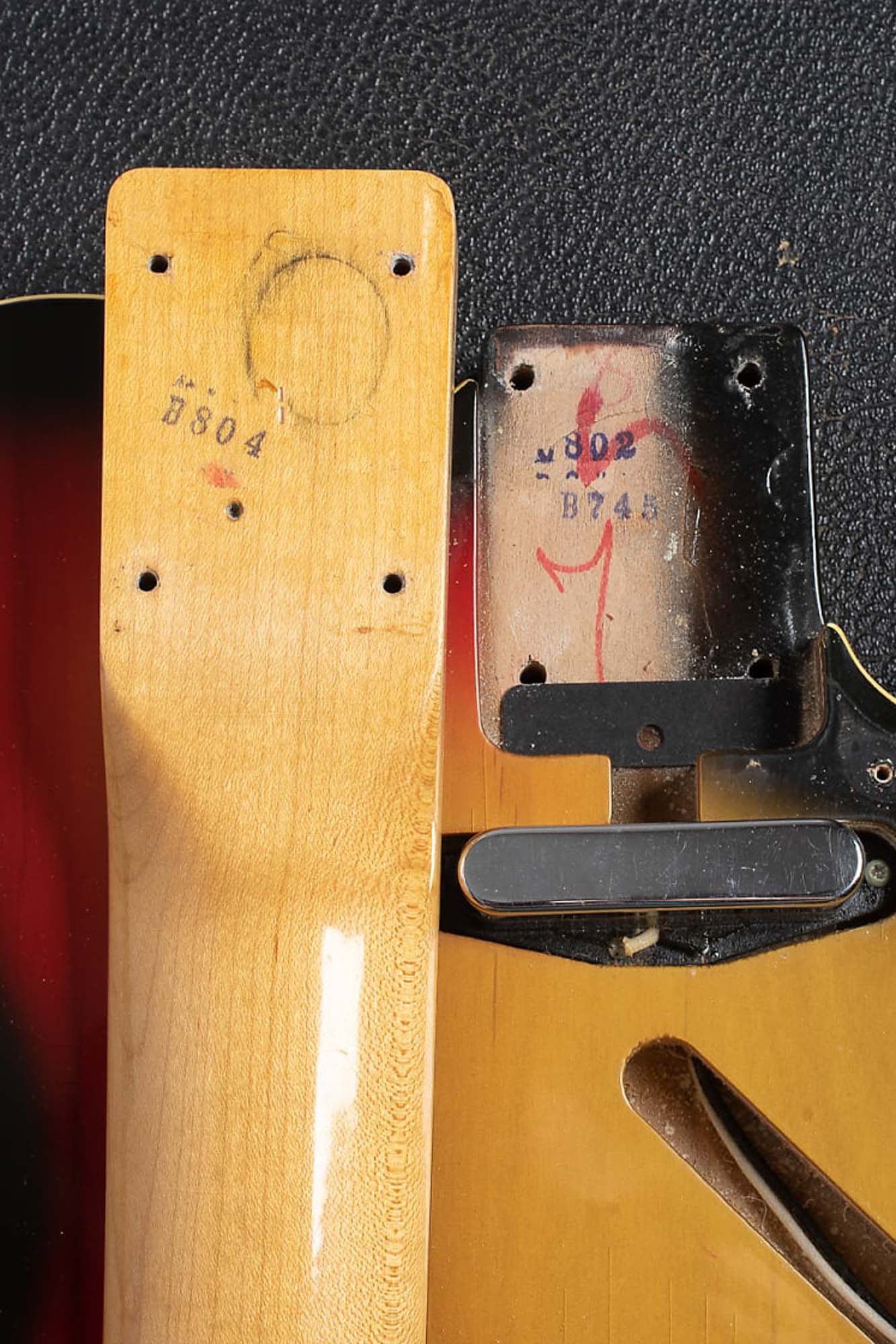 Fender Telecaster Custom with Bigsby Solid Body Electric Guitar (1968)