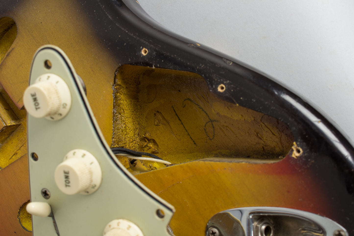 Fender Stratocaster Solid Body Electric Guitar (1964)