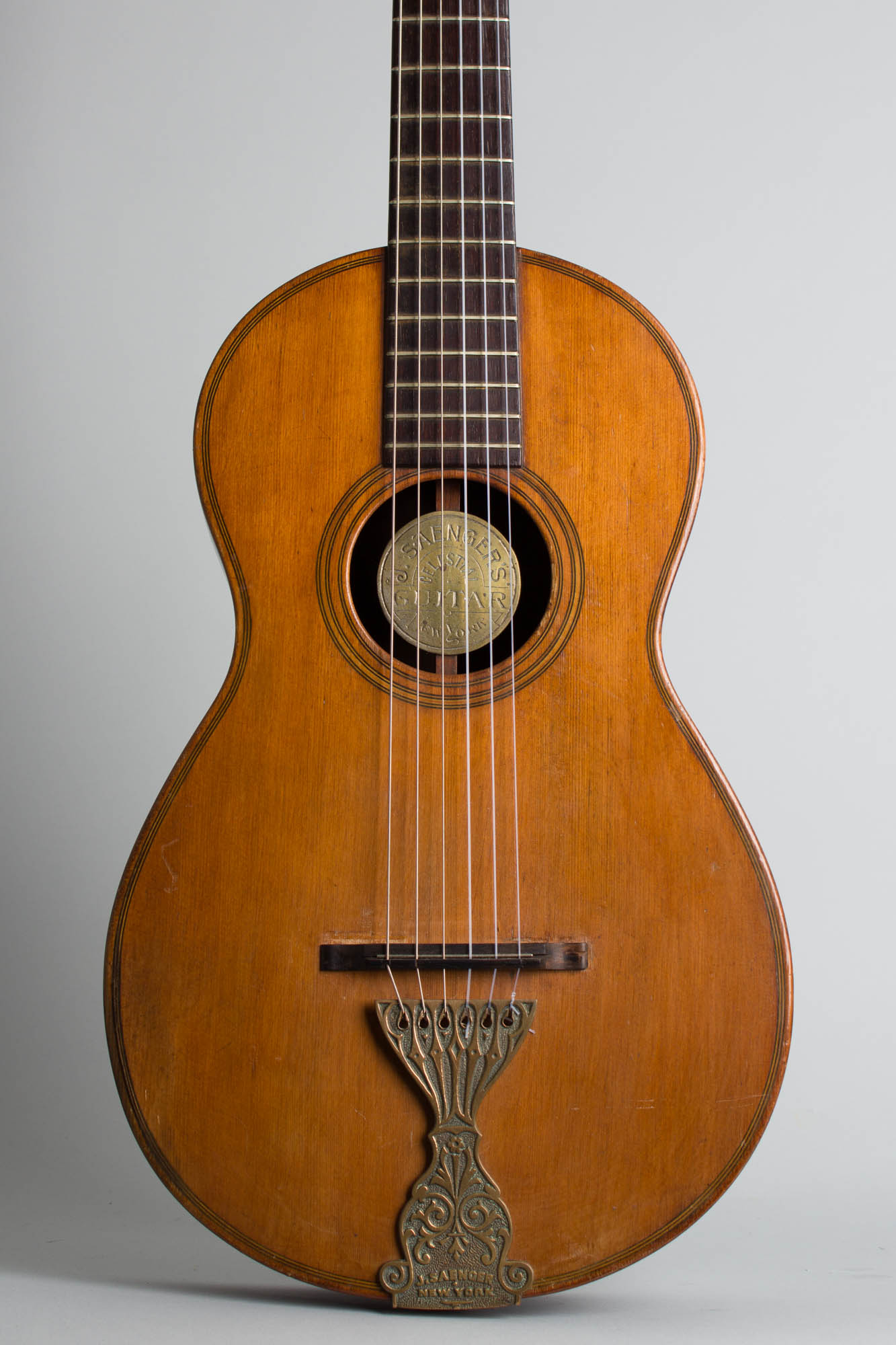 J. Saenger Style 42 Flat Top Acoustic Guitar (1880)