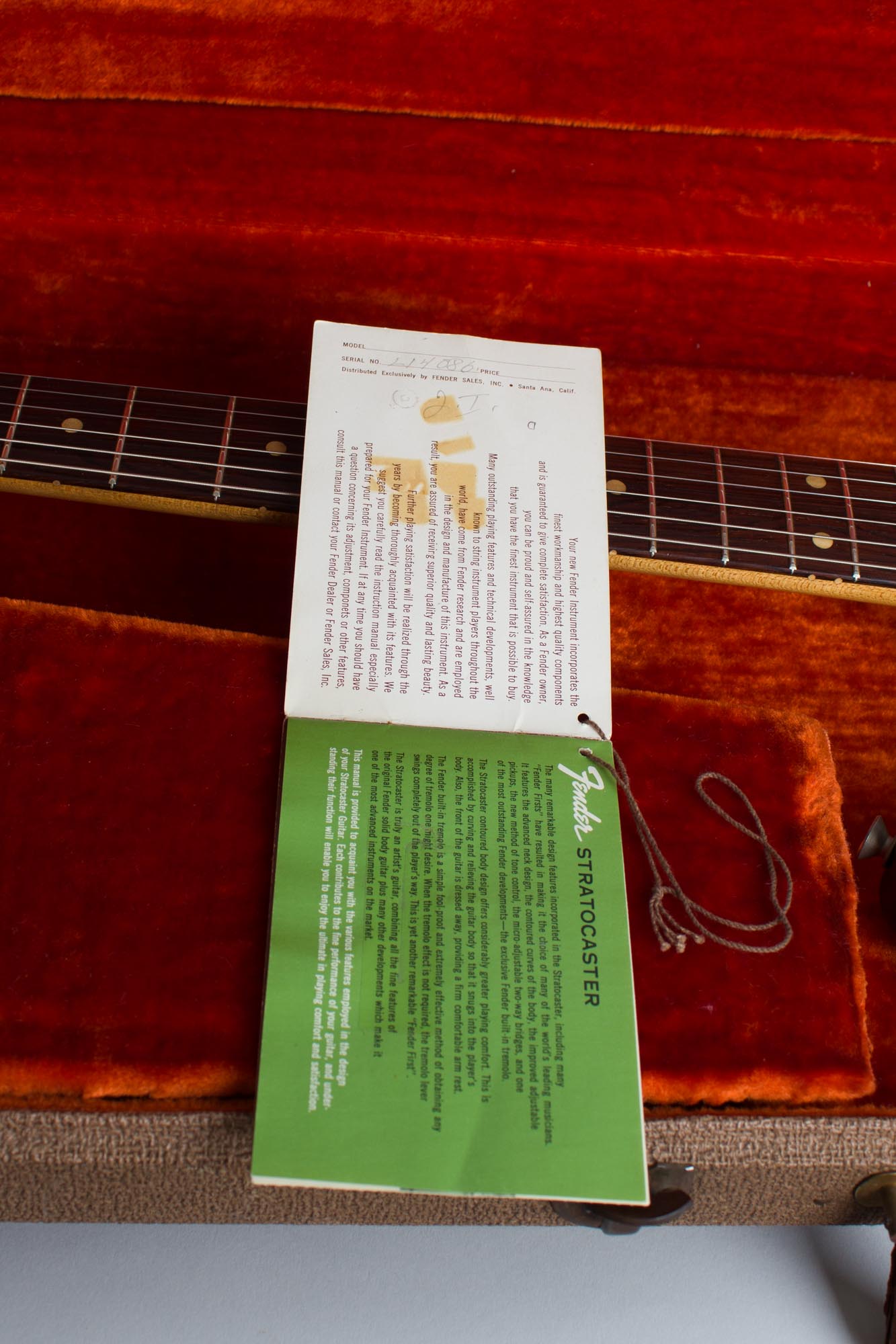Fender Stratocaster Solid Body Electric Guitar (1963)