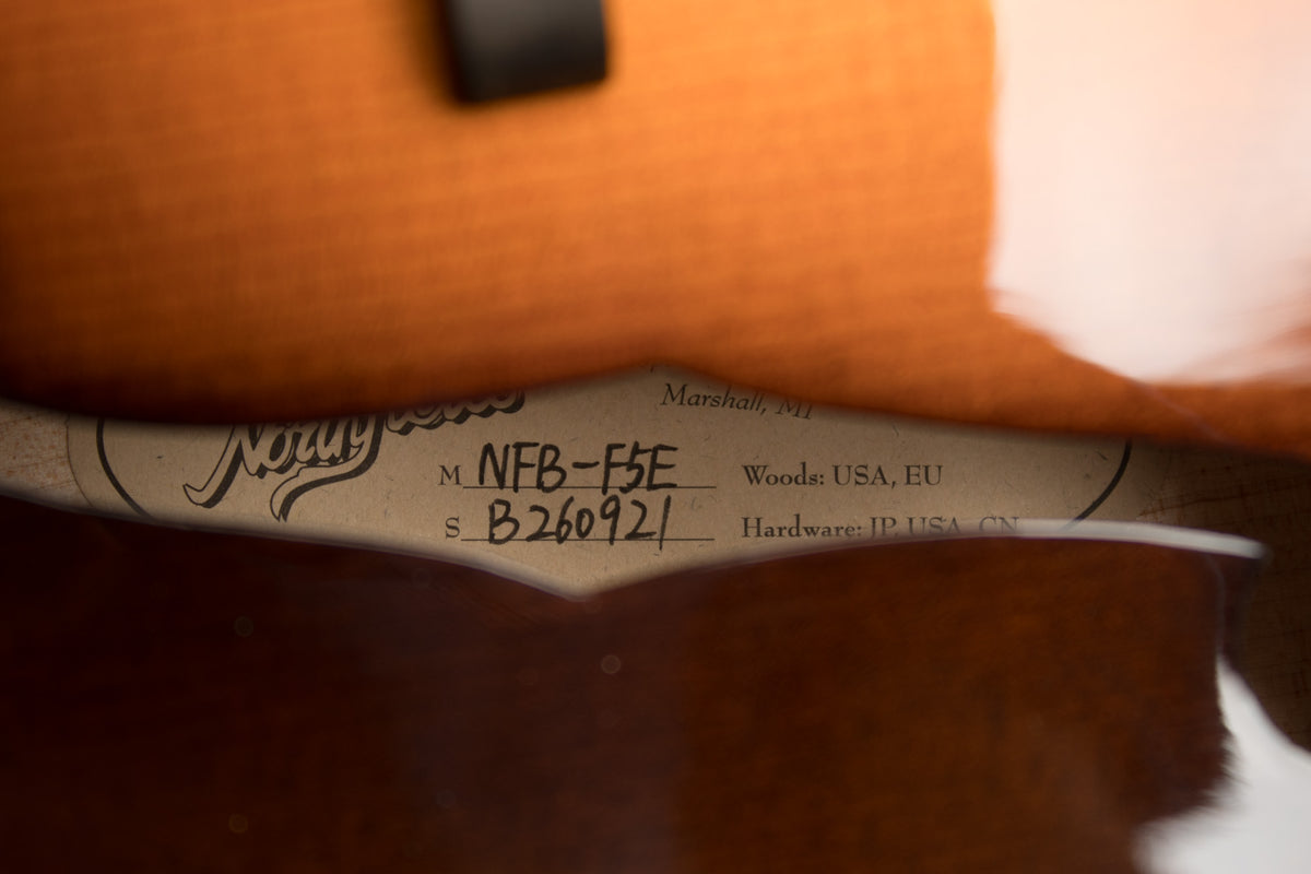 Northfield NFB-F5E Big Mon Carved Top Mandolin (2026)