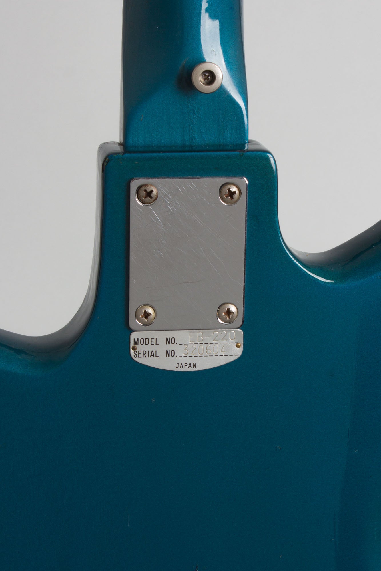 Teisco EB-220 Solid Body Electric Bass Guitar (1966)