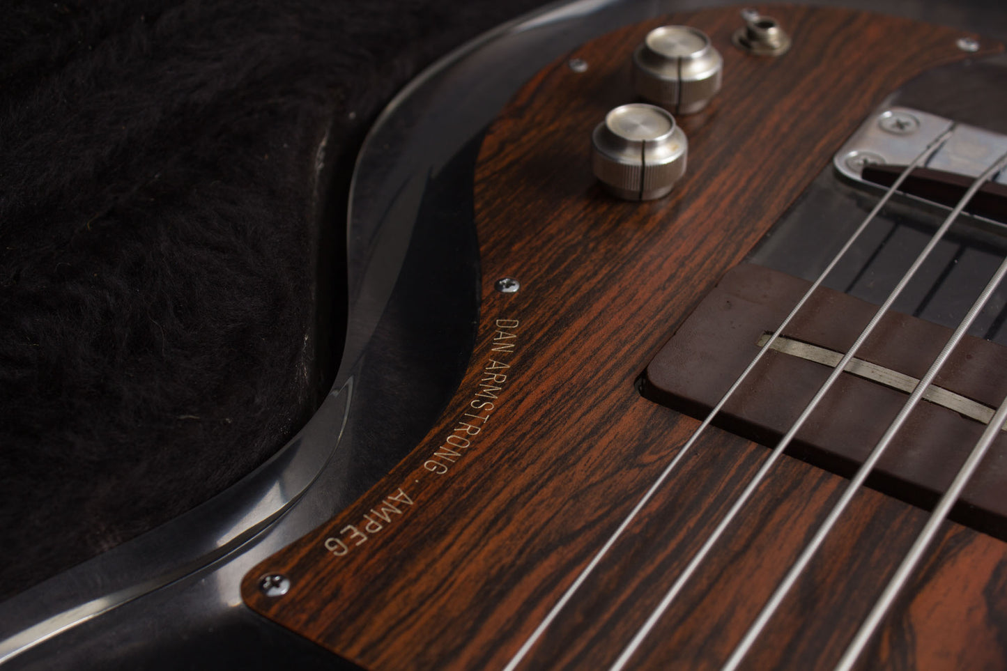 Ampeg Dan Armstrong Solid Body Electric Bass Guitar (1970)