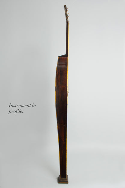 Emilius Nicolai Scherr Patent Harp Guitar Guitar (1825)
