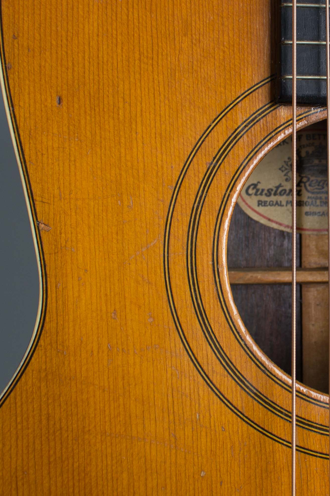 Harmony Silvertone Model 1446L Thinline Hollow Body Electric Guitar (1964)