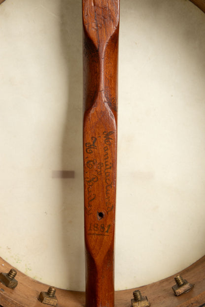 H.E. Bailey 5 String Fretless Banjo (1881)