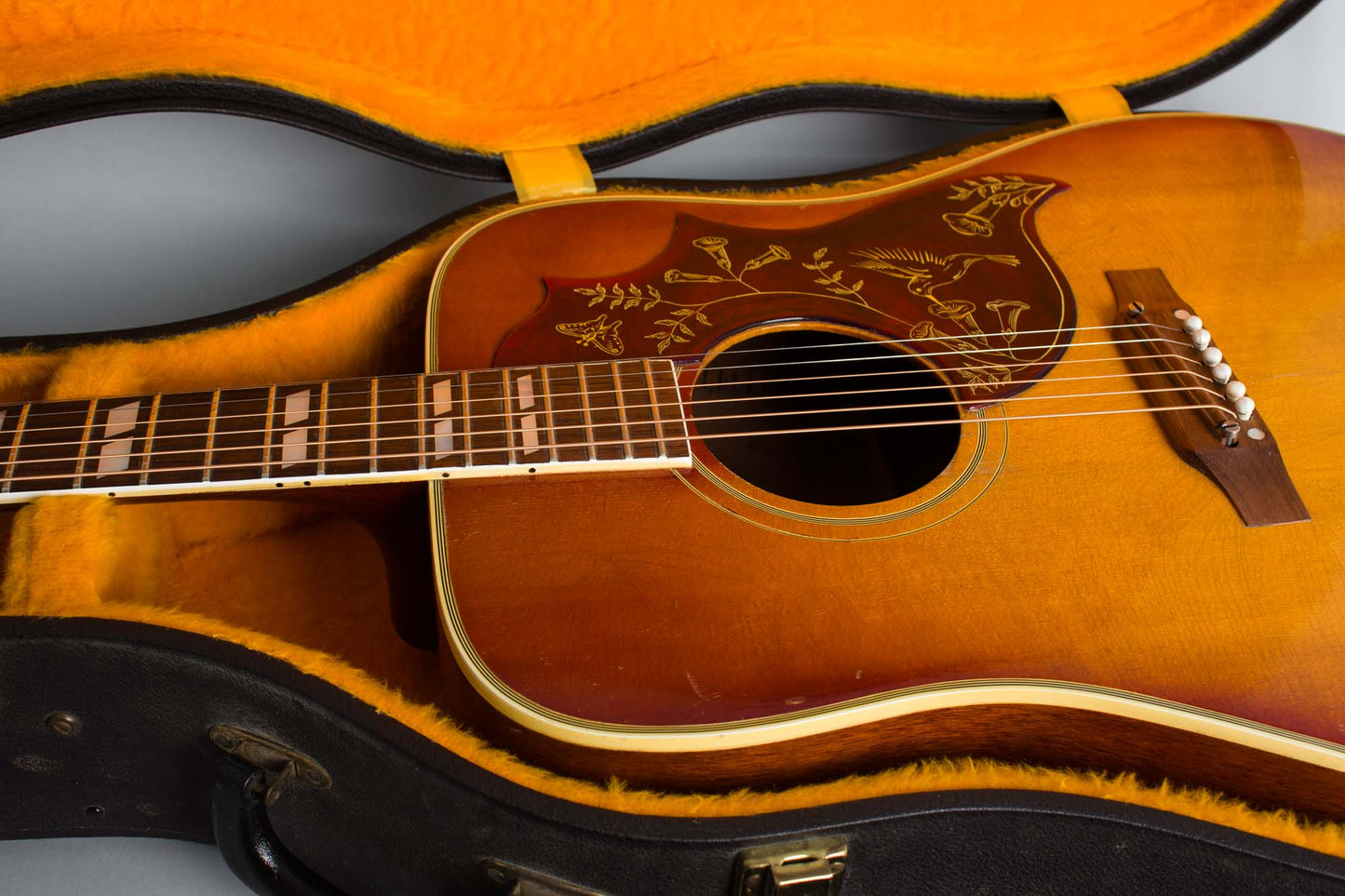 Gibson Hummingbird Flat Top Acoustic Guitar (1962)