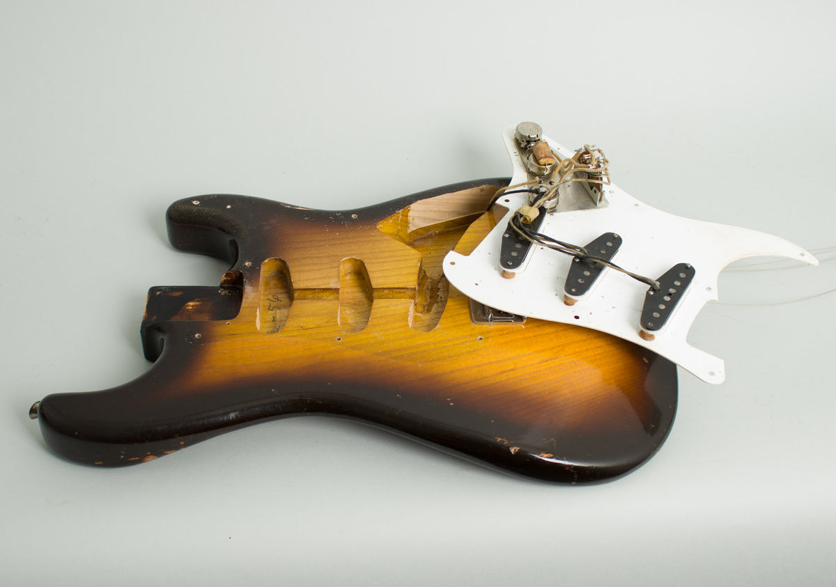 Fender Stratocaster Non Tremolo Solid Body Electric Guitar (1956)