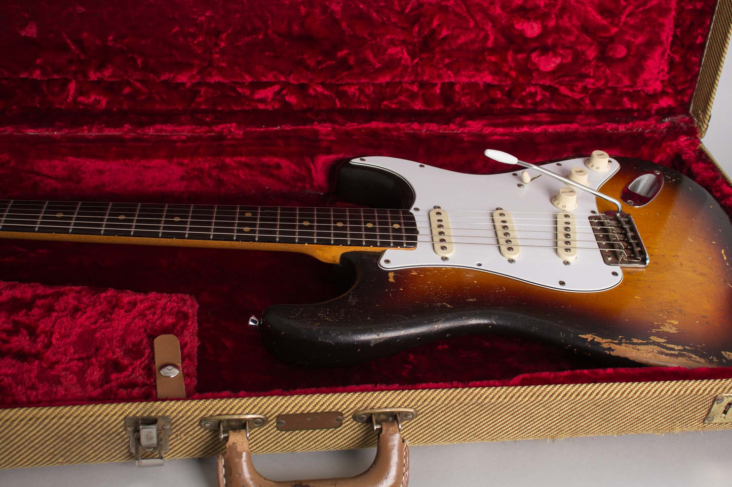 Fender Stratocaster Solid Body Electric Guitar (1963)