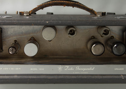 Zorko El Basso Model 1030 Piggyback Tube Amplifier (1961)