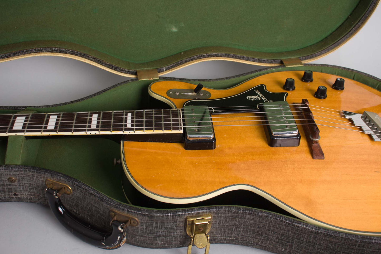Supro 1580A Coronado Thinline Hollow Body Electric Guitar (1962)