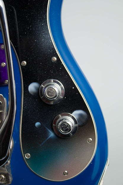 Mosrite Semie Moseley Model Handpainted by Wayne Jarrett Solid Body Electric Guitar (1992)