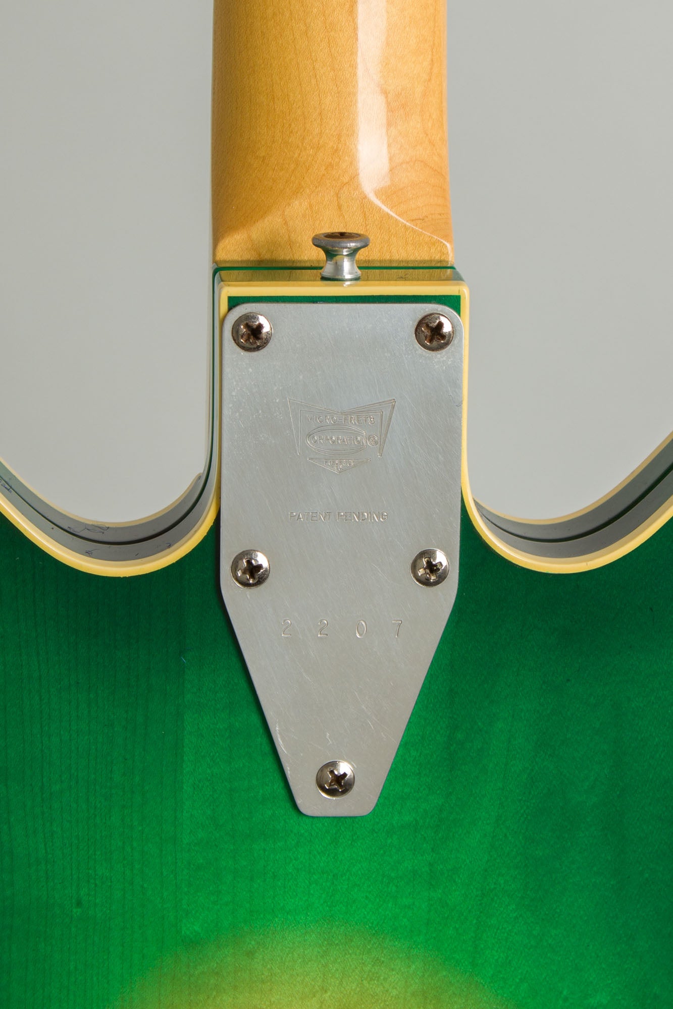 Micro-Frets Spacetone Semi-Hollow Body Electric Guitar (1970)
