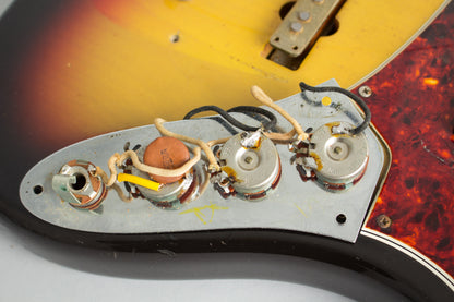 Fender Jazz Bass Solid Body Electric Bass Guitar (1966)