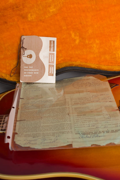 Gibson Hummingbird Flat Top Acoustic Guitar (1962)