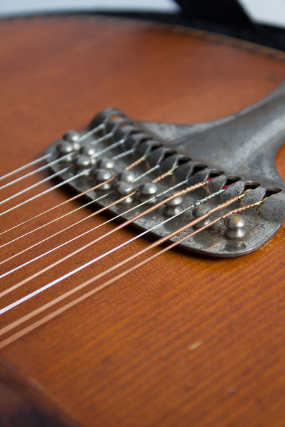 Oscar Schmidt San Jose Artist 12 String Flat Top Acoustic Guitar (1925)