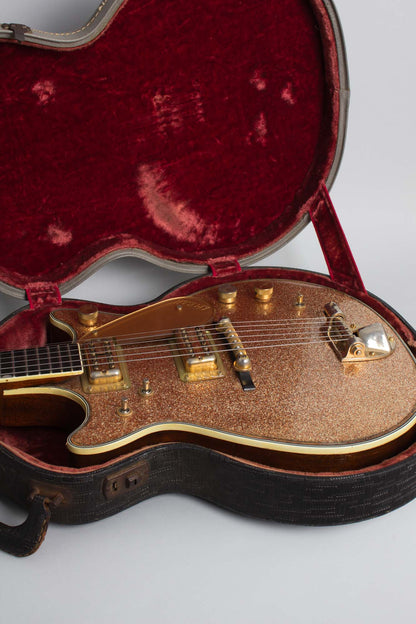 Gretsch PX-6129 Champagne Sparkle Jet Semi-Hollow Body Electric Guitar (1962)