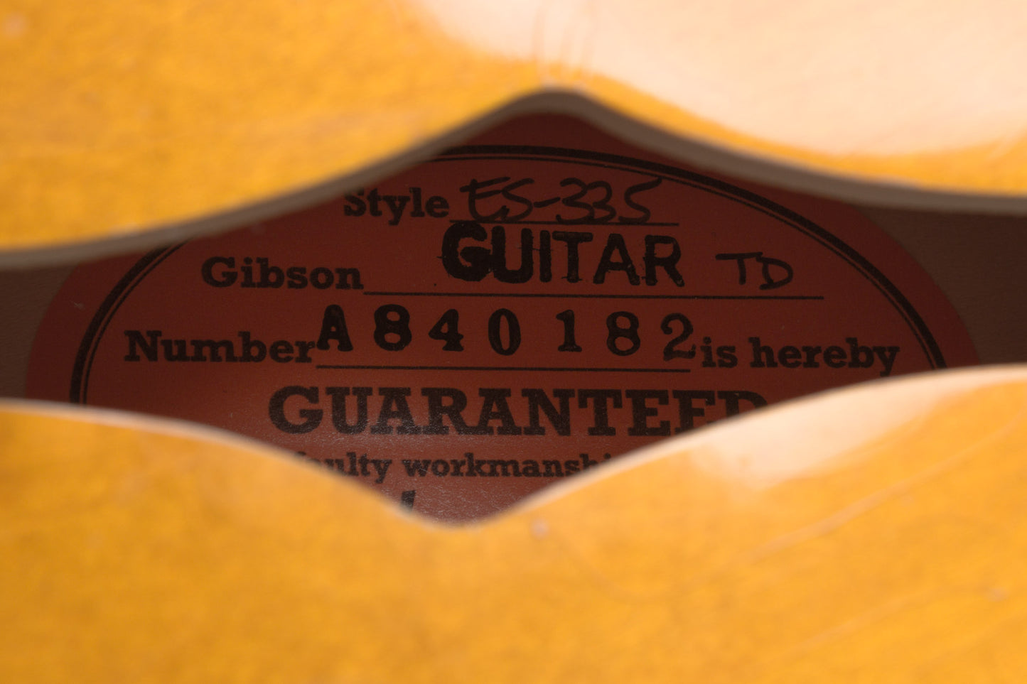 Gibson ES-335 1958 Custom Shop Murphy Lab Semi-Hollow Body Electric Guitar (2024)
