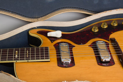 Harmony Stratotone Jupiter Semi-Hollow Body Electric Guitar (1961)