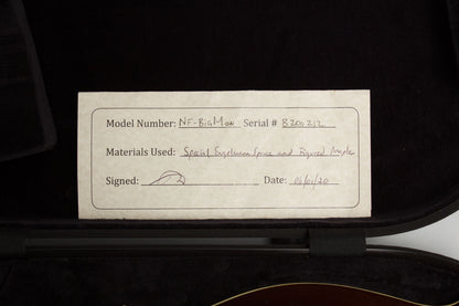 Northfield NF- Big Mon Carved Top Mandolin (2020)