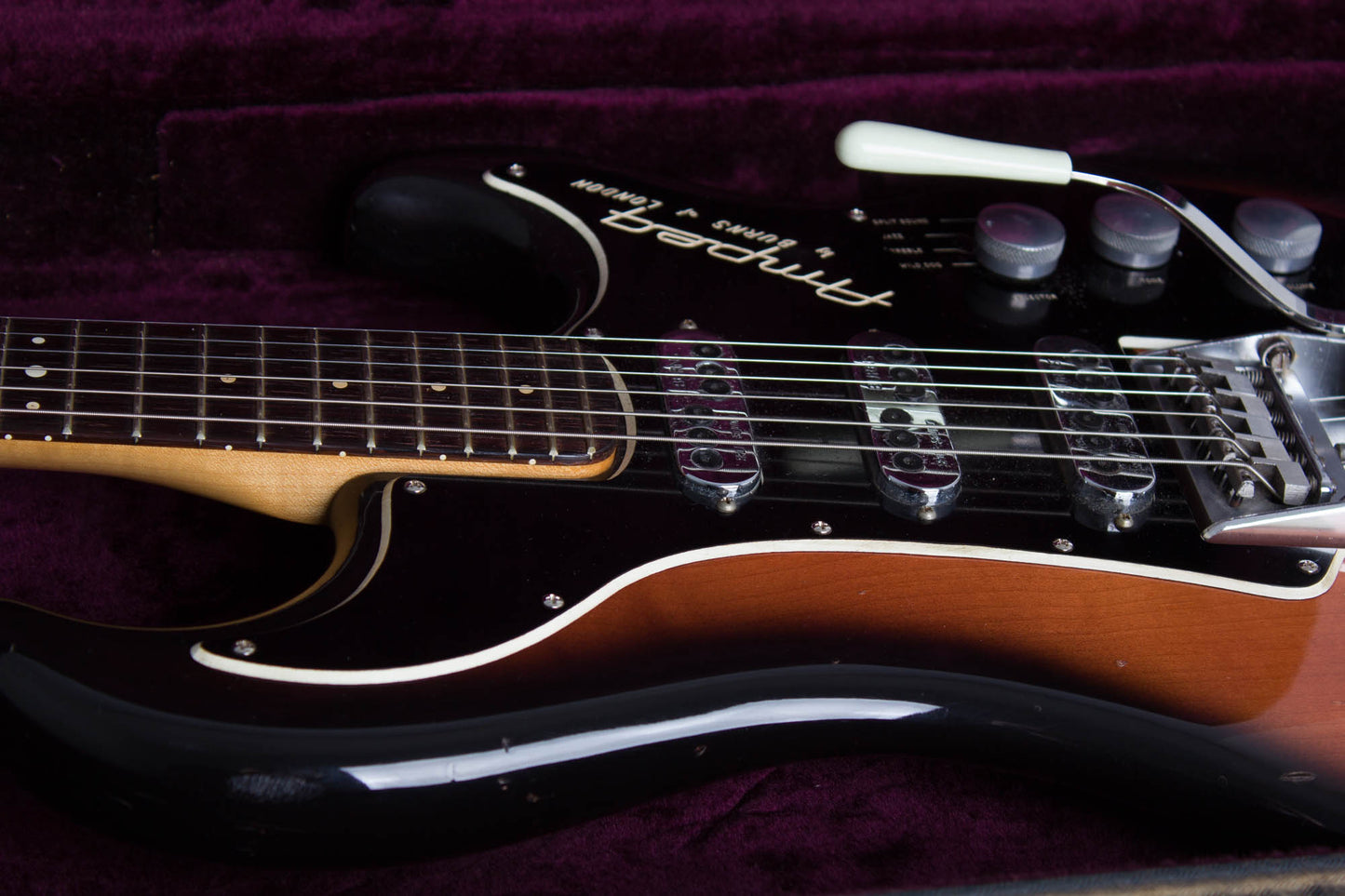 Burns Ampeg Wild Dog EG-1S Jazz Split Sound Solid Body Electric Guitar (1964)