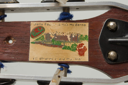 Wandre Roby Basso 63 Semi-Hollow Body Electric Bass Guitar (1963)