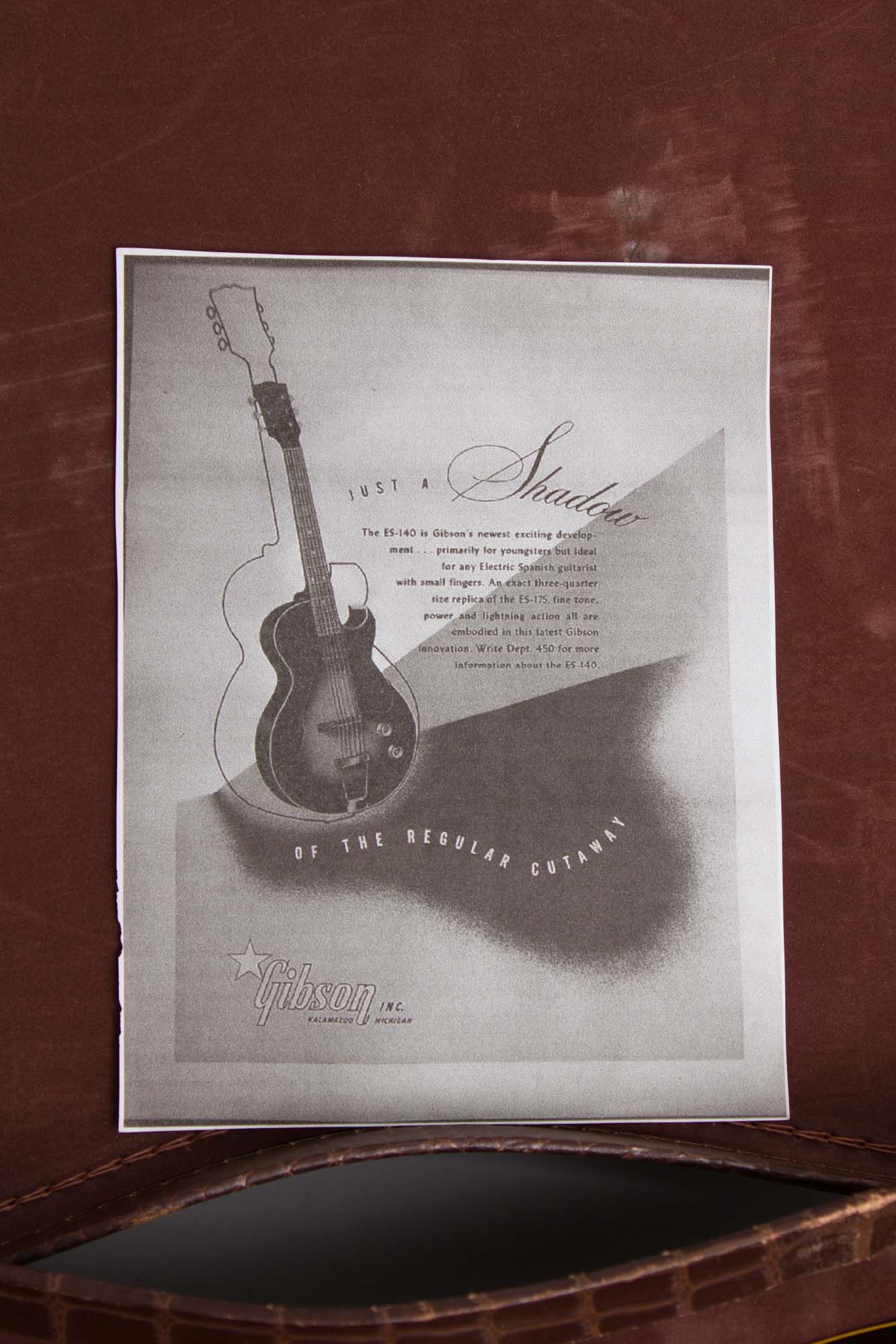 Gibson ES-140 Arch Top Hollow Body Electric Guitar (1953)