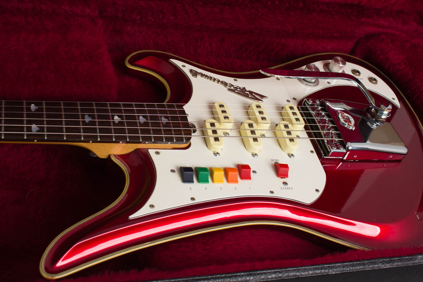 Teisco Spectrum 5 Re-issue Solid Body Electric Guitar (1992)