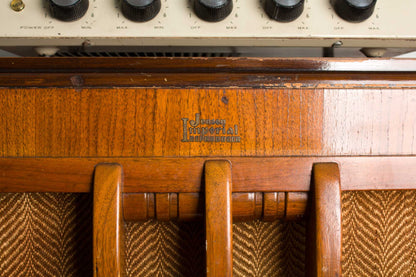Newcomb Pathfinder Model E-20 w/ Jensen Imperial Reproducer CA-12 Speaker Owned and Used by Tom Verlaine Head and Cabinet Amplifier (1940s/1965)