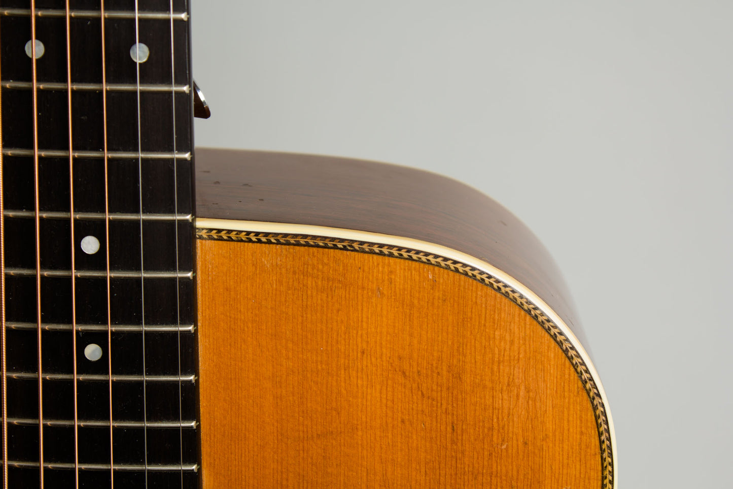 C. F. Martin D-28 Herringbone Flat Top Acoustic Guitar (1945)