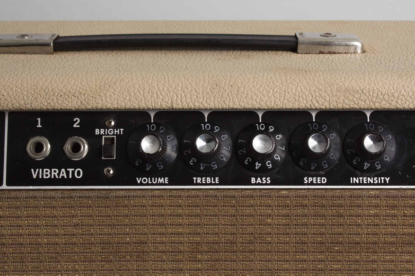 Fender Tremolux AA763 w/Larry Rodgers Reproduction 2x10 Cabinet Piggyback Tube Amplifier (1964)