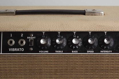 Fender Tremolux AA763 w/Larry Rodgers Reproduction 2x10 Cabinet Piggyback Tube Amplifier (1964)
