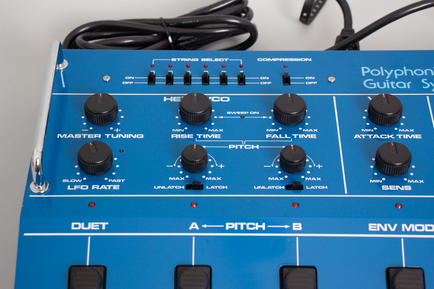 Roland GR-300 Polyphonic Guitar Synthesizer with G-808 Solid Body Electric Guitar (1982)