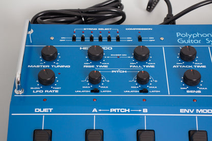 Roland GR-300 Polyphonic Guitar Synthesizer with G-808 Solid Body Electric Guitar (1982)