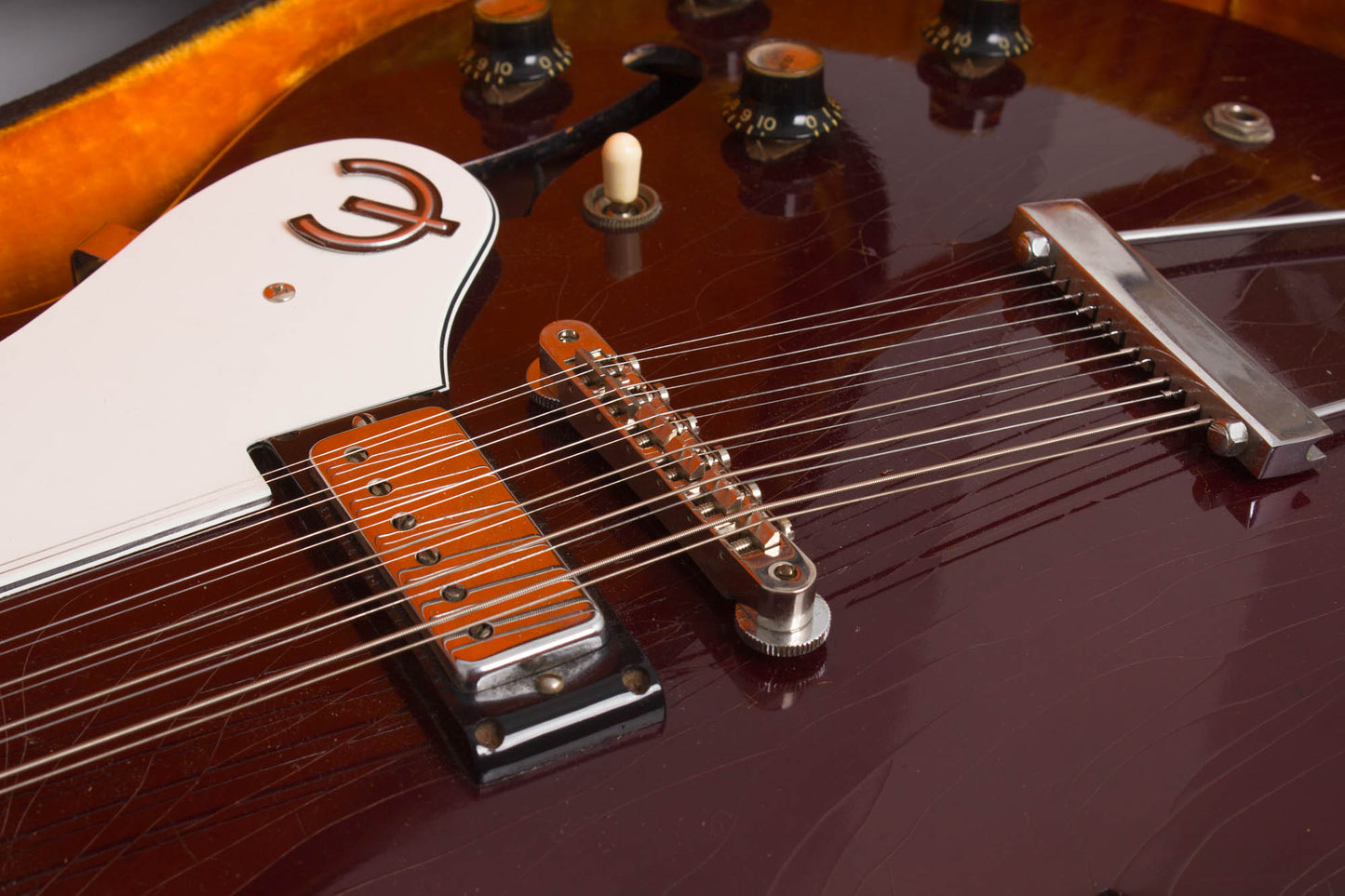 Epiphone E360TD-C12 Riviera 12 String Semi-Hollow Body Electric Guitar (1967)