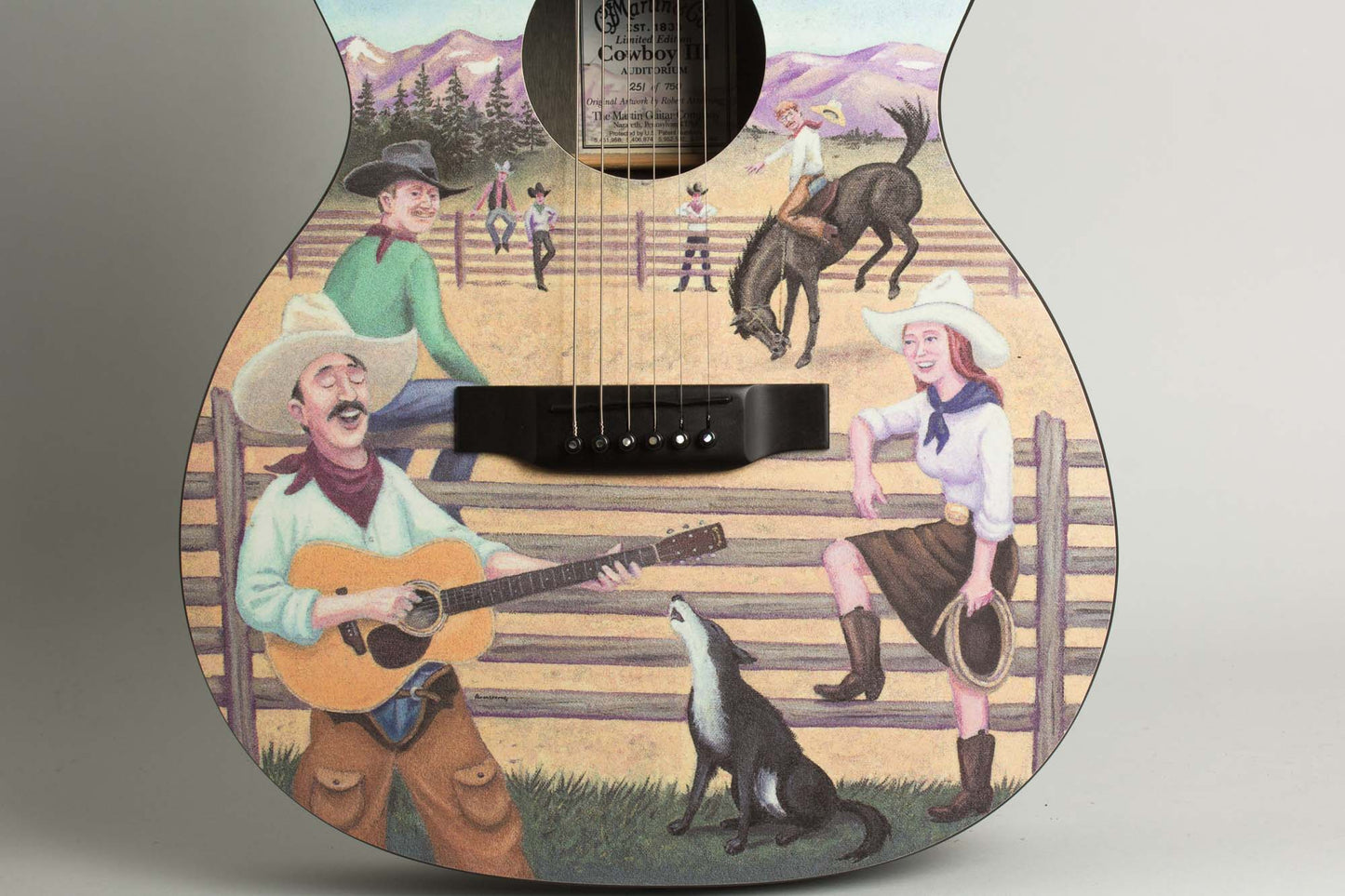 C. F. Martin Cowboy III Auditorium Limited Edition #251/750 Flat Top Acoustic Guitar (2001)