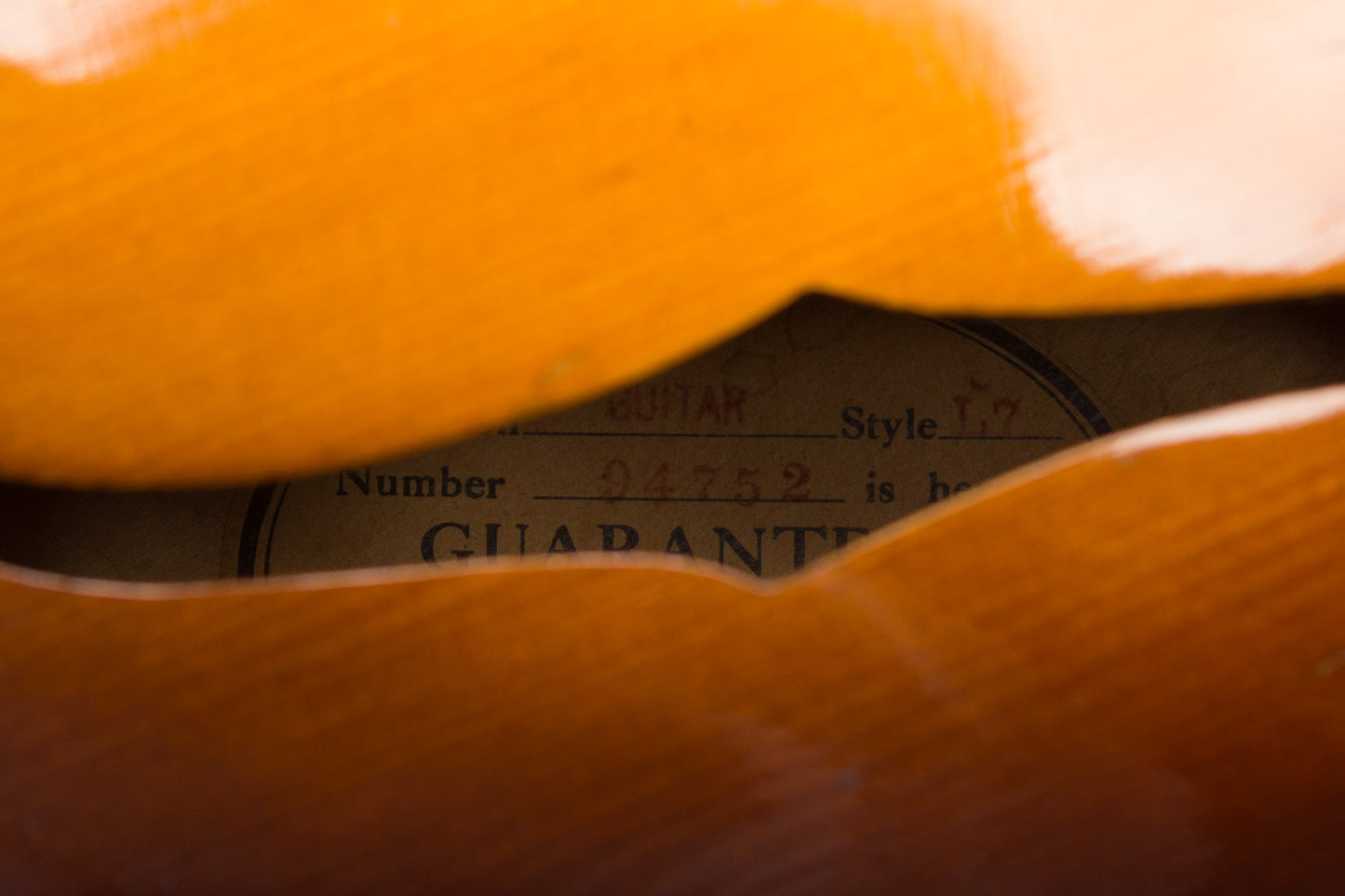 Gibson L-7 Arch Top Acoustic Guitar (1937)