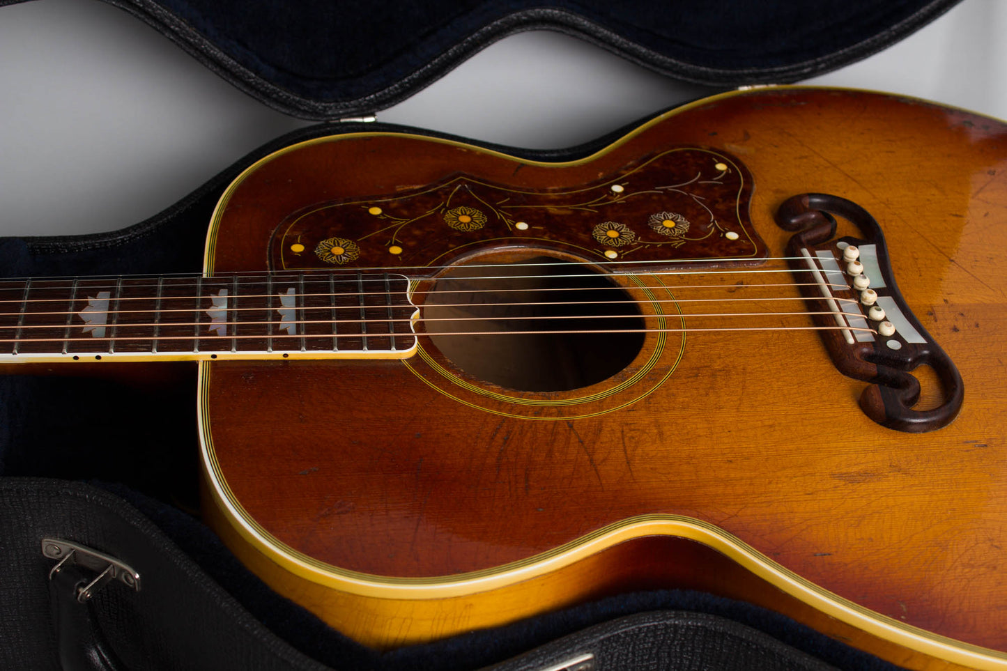 Gibson J-200 Flat Top Acoustic Guitar (1954)