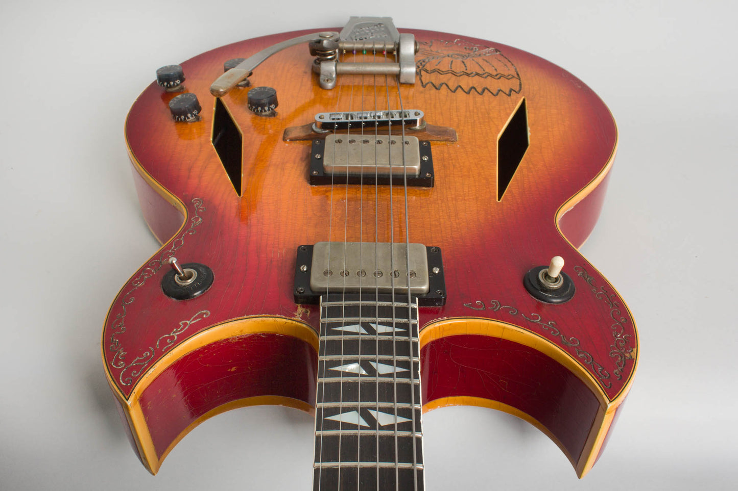 Gibson Trini Lopez Deluxe Owned by Jeff Tweedy of Wilco Arch Top Hollow Body Electric Guitar (1968)