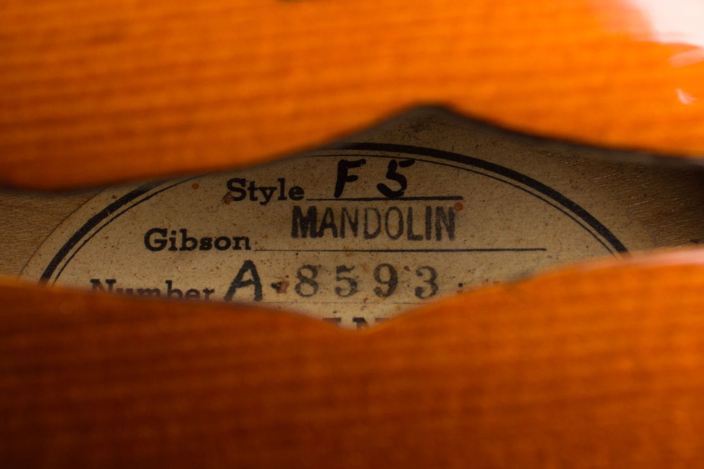 Gibson F-5 Carved Top Mandolin (1951)