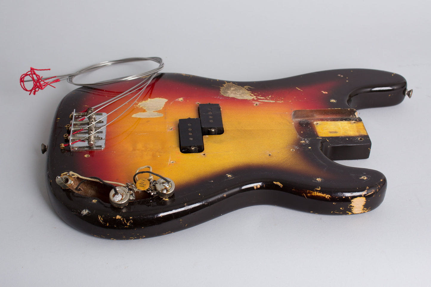 Fender Precision Bass Solid Body Electric Bass Guitar (1964)