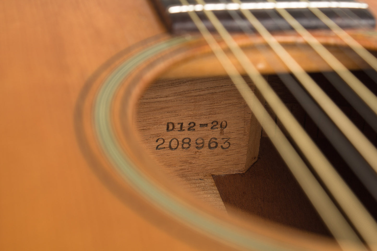 C. F. Martin D-12-20 12 String Flat Top Acoustic Guitar (1966)