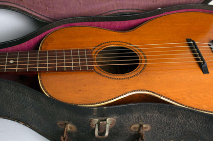 Harmony Oak Flat Top Acoustic Guitar (1920s)