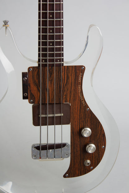 Ampeg Dan Armstrong Solid Body Electric Bass Guitar (1970)