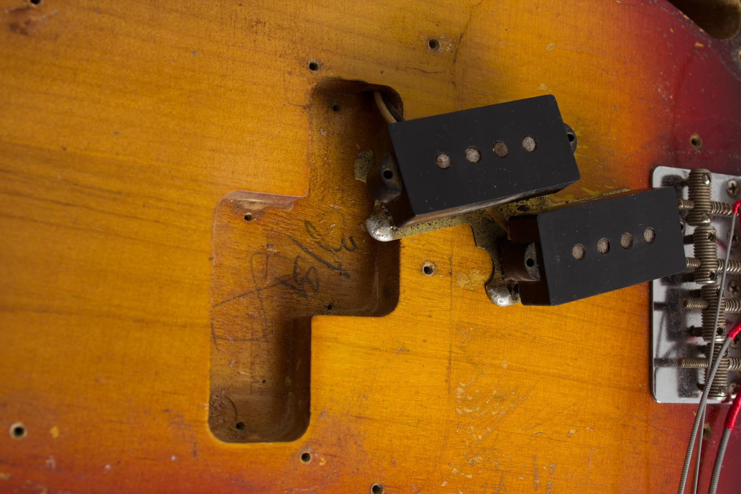 Fender Precision Bass Solid Body Electric Bass Guitar (1959)