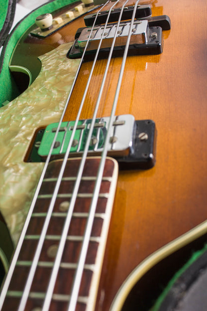 Hofner 500/1 Beatle Bass Hollow Body Electric Bass Guitar (1965)